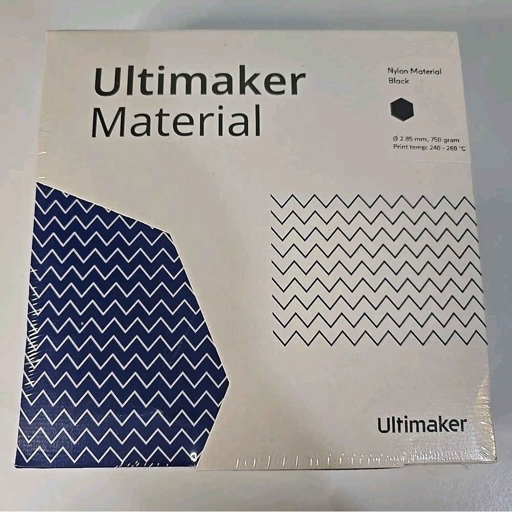 Ultimaker Material Nylon Black 2.85mm, 750 gram, Print Temp 240-260